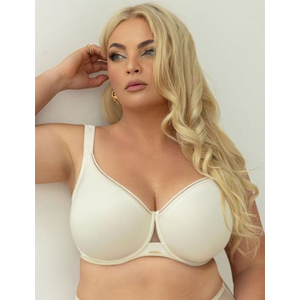 Бюстгальтер Soft Minimiser KRIS LINE COTTON FLOWER, Цвет латте