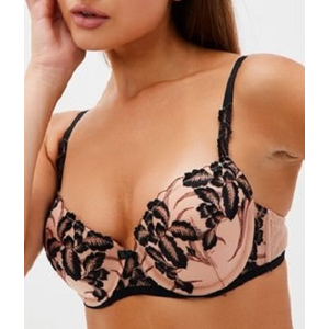 Бюстгальтер балконет Dimanche lingerie Paola Allonge, Цвет бежевый