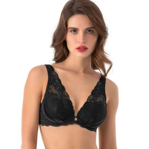 Бюстгальтер балконкт Mioocchi Avrora, Цвет nero