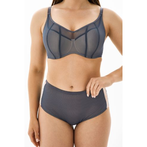 Бюстгальтер мягкая чашка на каркасах ZeBra Графит, Цвет графит