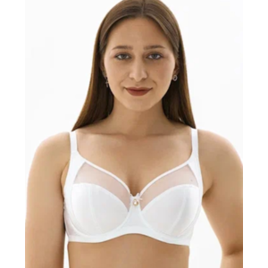 Бюстгальтер мягкая чашка на каркасах ZeBra, Цвет белый