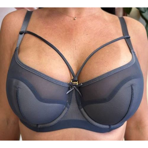 Бюстгальтер полупоролон ZeBra Графит, Цвет графит