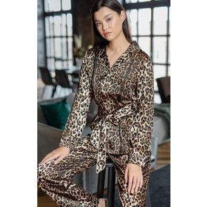 Комплект (жакет/брюки) Opium Home&Sleepwear, Цвет леопард