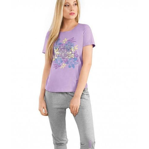 Комплект CLEVER LP28-642/1, Цвет св.фиолетовый/меланж св.серый