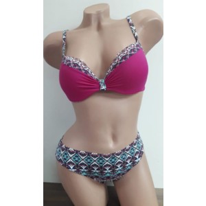 Купальник Atlantic Beach, Цвет фуксия/разноцветный