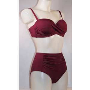Купальник RIVAGE LINE, Цвет бордовый