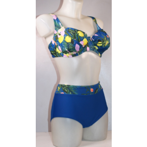 Купальник RIVAGE LINE, Цвет синий мультицвет