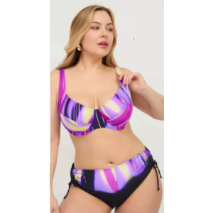 Купальник RIVAGE LINE, Цвет фиолетовый мультицвет