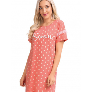 Платье CLEVER LDR29-747т, Цвет молочный/св.оранжевый