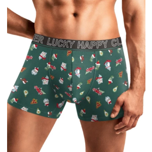 Трусы CLEVER CLE MSH421253, Цвет красный/т.зелёный