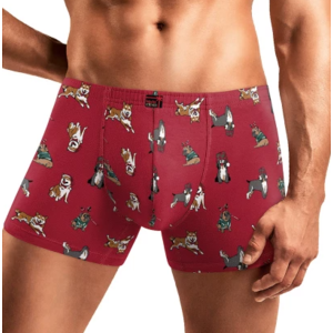 Трусы CLEVER CLE MSH421261, Цвет красный/белый