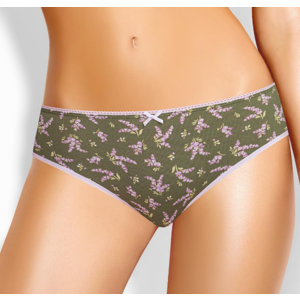 Трусы CLEVER Люпины, Цвет т.зелёный/св.фиолетовый