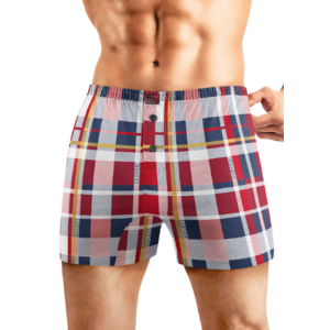 Трусы боксеры CLEVER CLE MBX430931, Цвет красный/т.синий