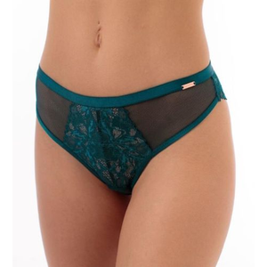Трусы бразилиана COQUETTE REVUE WOOD, Цвет изумрудный