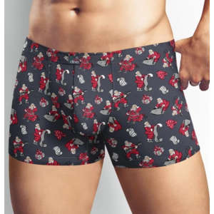 Трусы шорты CLEVER CLE MSH402611, Цвет т.серый/красный