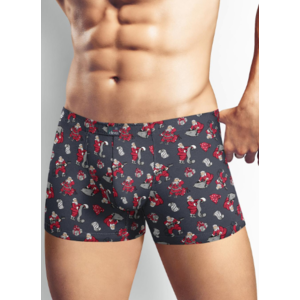 Трусы шорты CLEVER CLE MSH414411, Цвет красный/т.синий